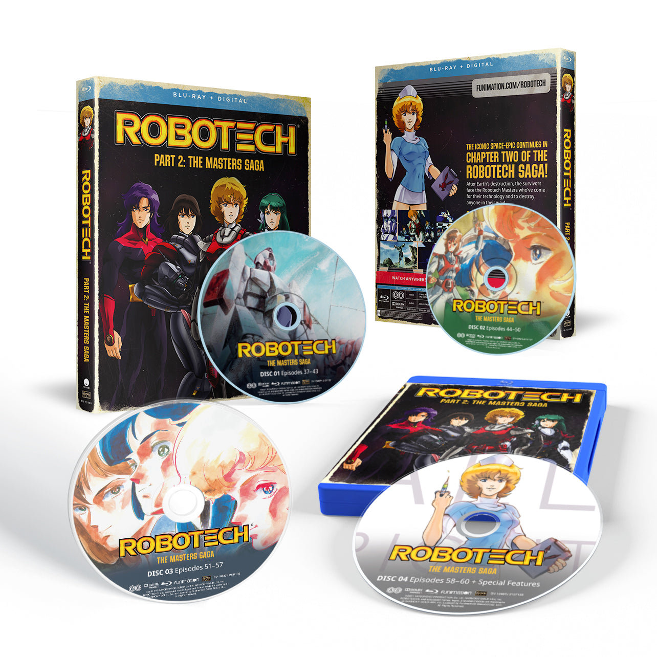 Robotech Part The Masters Saga Blu Ray Crunchyroll Store