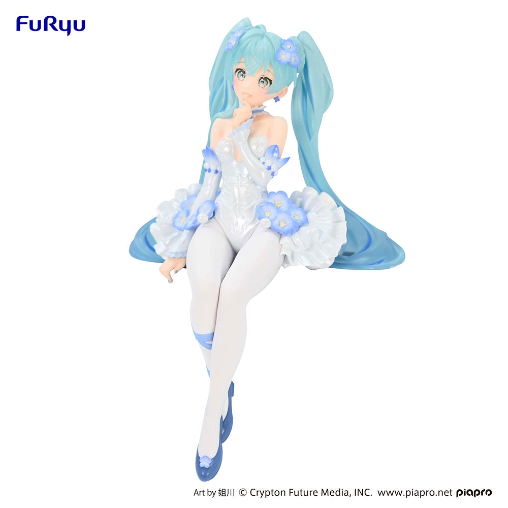 Hatsune Miku Flower Fairy Nemophila Noodle Stopper Figure