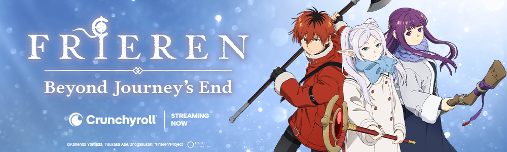 Frieren-BeyondJourney'sEnd_S2_EMEA_eComm_SkinnyBannersMyHeroAcademia_FinalSeason_EMEA_eComm_SkinnyBanners_2000x200