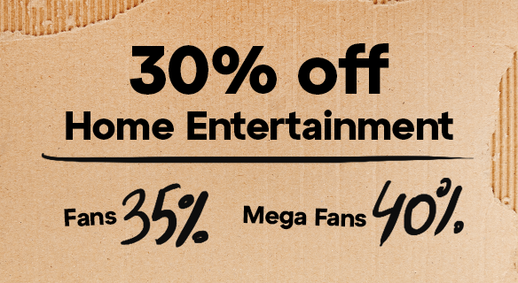 -30% Home Entertainment 