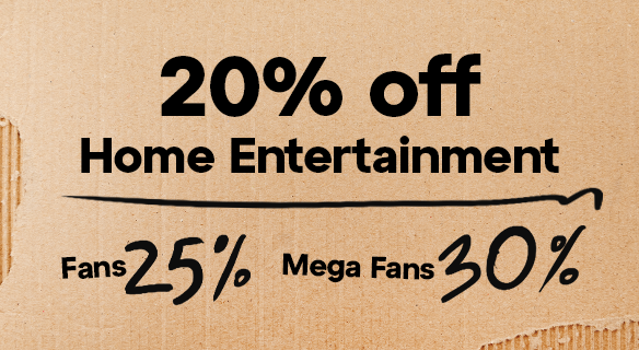 -20% Home Entertainment