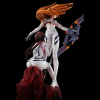 Evangelion 3.0+1.0 Thrice Upon a Time - Asuka Shikinami Langley & Mari Makinami Illustrious GEM Series Figure Set image number 4