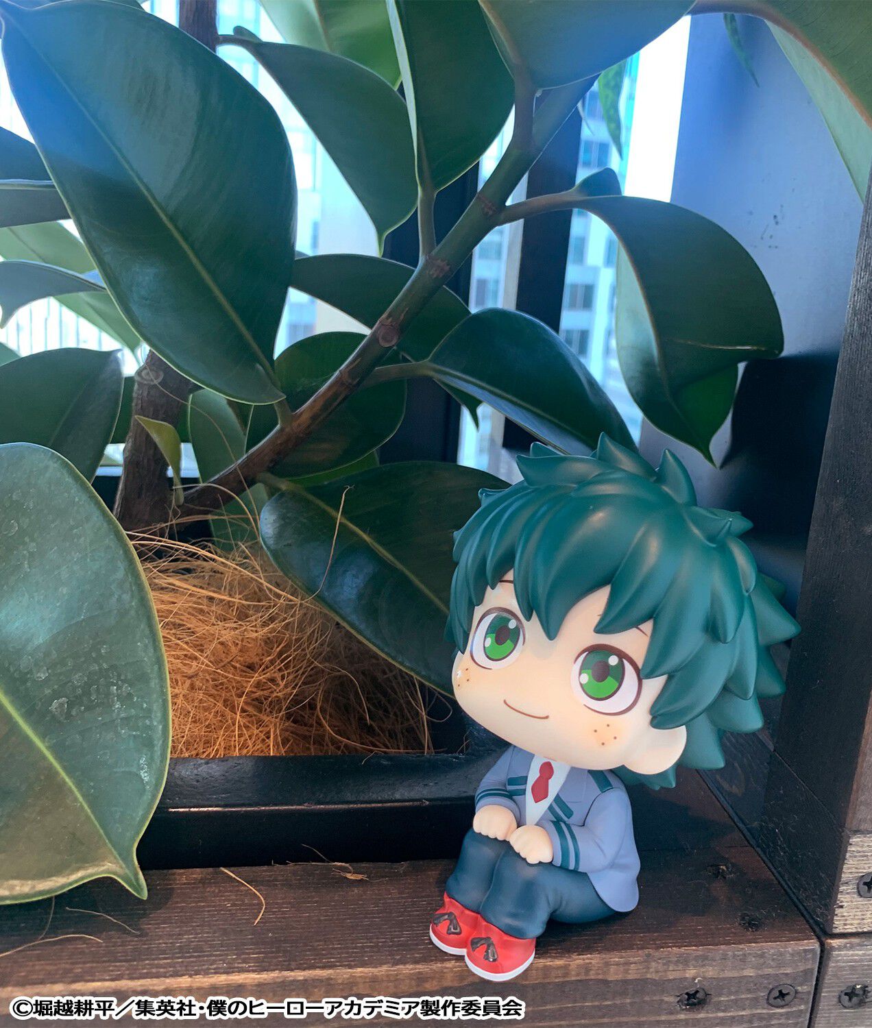 my-hero-academia-izuku-midoriya-look-up-figure-school-uniform-ver-rerun image number 7