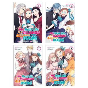 My Next Life as a Villainess All Routes Lead to Doom! Manga (5-8) Bundle