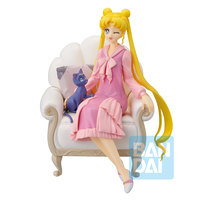 Pretty Guardian Sailor Moon Cosmos the Movie - Usagi & Luna Ichiban Figure Set (Anitque Style Ver.) image number 0