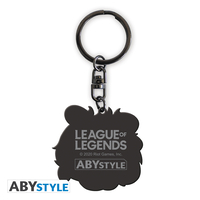 Poro League of Legends Metal Keychain image number 1