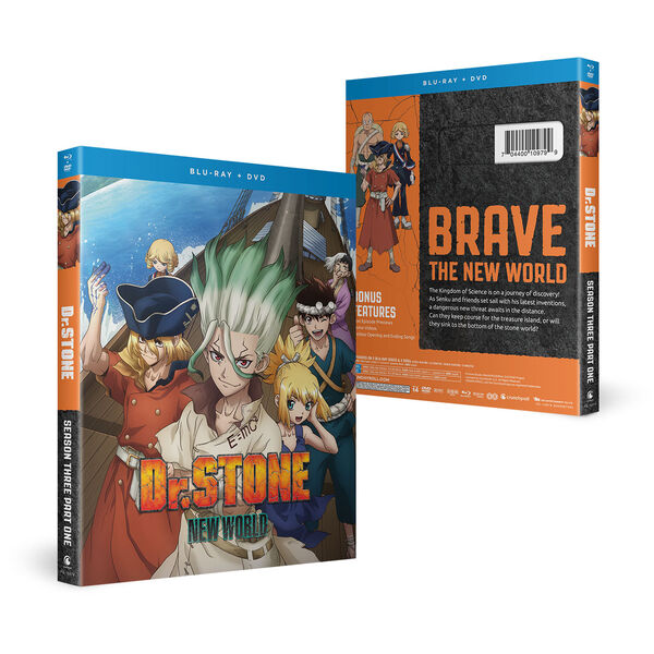 Dr. STONE - Season 3 Part 1 - Blu-ray + DVD | Crunchyroll Store