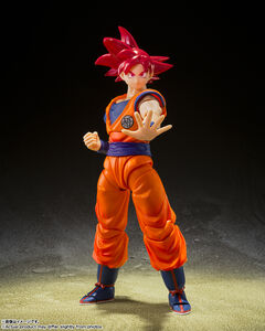Dragon Ball Super - Super Saiyan God Goku S.H Figuarts Figure (Saiyan God of Virtue Ver.)