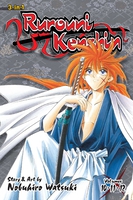 Rurouni Kenshin 3-in-1 Edition Manga Volume 4 image number 0