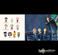 1st Edition Fate/Grand Order Absolute Demonic Front: Babylonia Collectible Pins image number 0