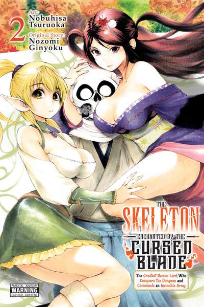 The Skeleton Enchanted by the Cursed Blade Manga Volume 2