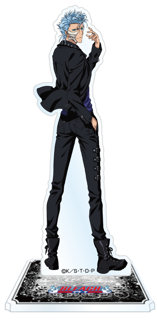 BLEACH - Grimmjow Jaegerjaquez Black & Rock Acrylic Stand Figure