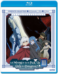 Is It Wrong to Try to Pick Up Girls in a Dungeon?! Season 3 Blu-ray