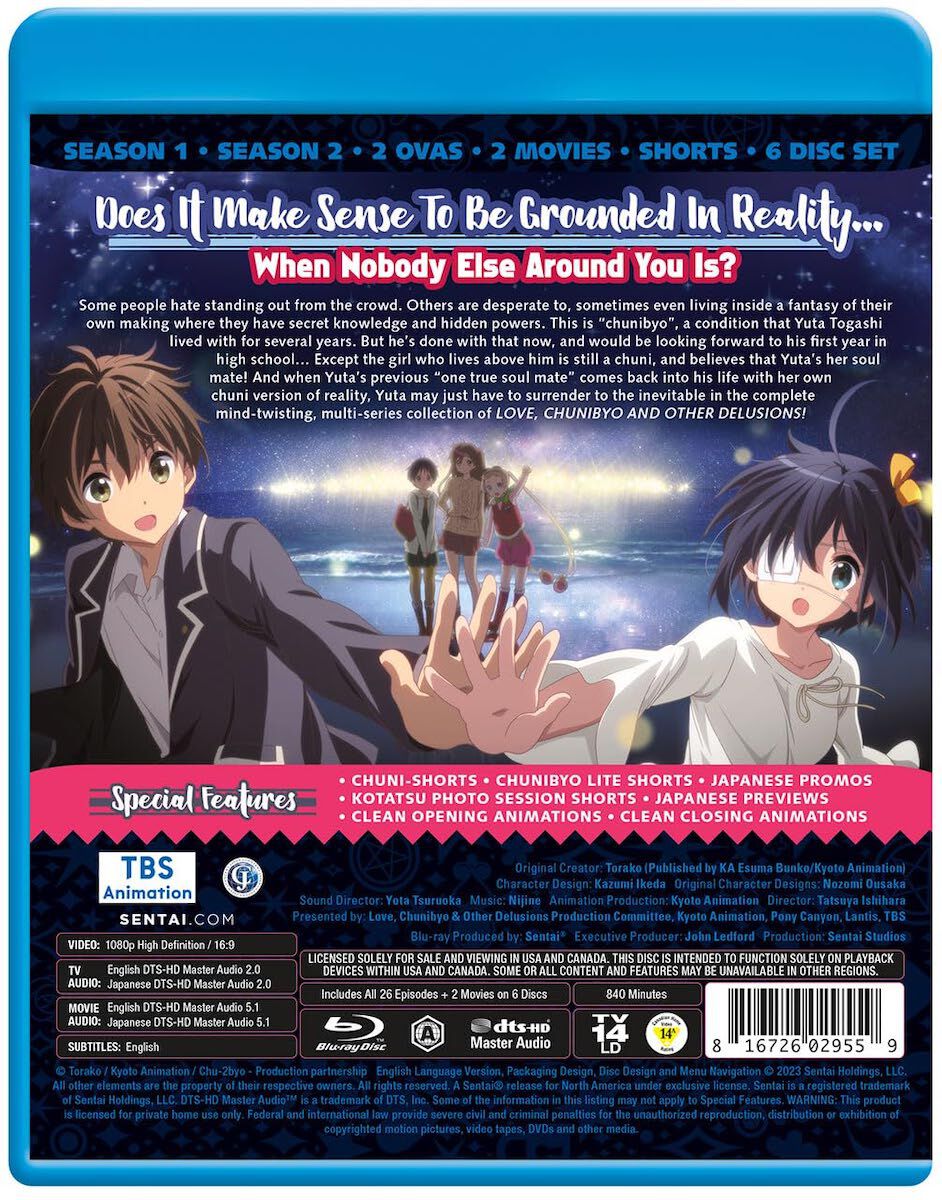 Love Chunibyo & Other Delusions Ultimate Collection Blu-ray  