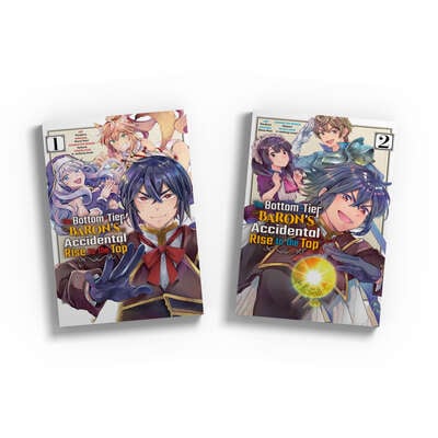 The Bottom-Tier Baron's Accidental Rise to the Top Manga (1-2) Bundle