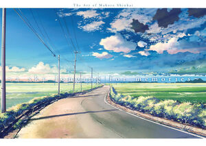 A Sky Longing for Memories: The Art of Makoto Shinkai (Color)