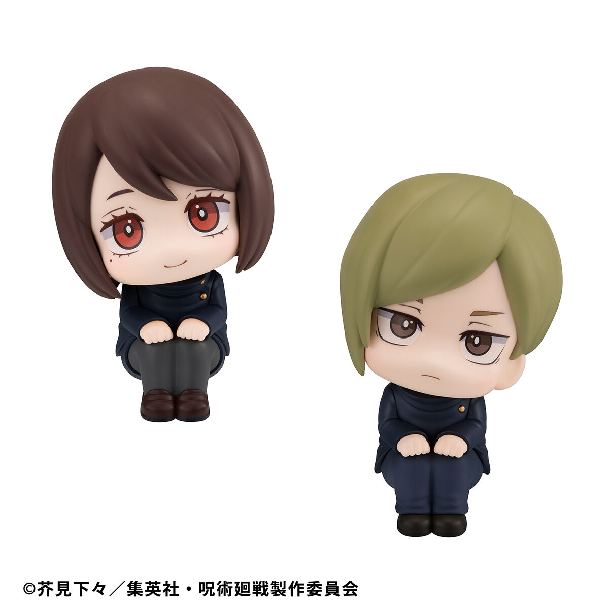 jujutsu-kaisen-shoko-ieiri-nanami-kento-look-up-series-figure-set-kosen-ver-with-gift image number 2