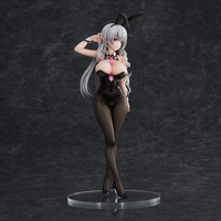 White Haired Bunny Original Character Figure image number 9