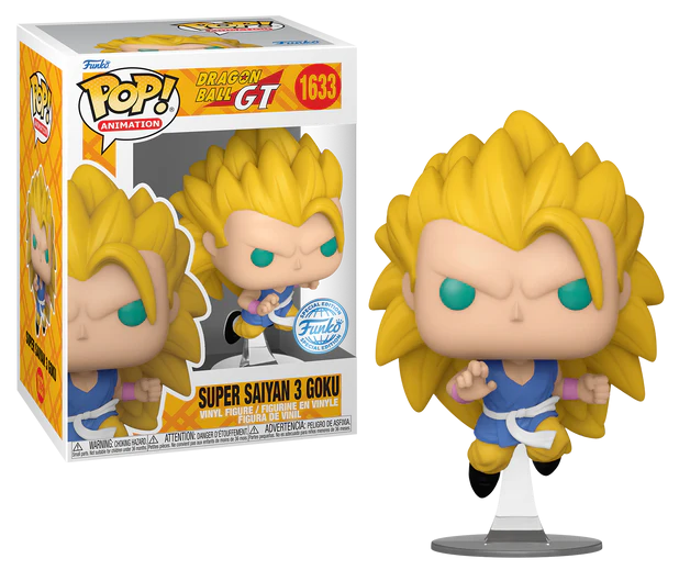 DRAGON BALL GT - POP Animation N&deg; 1633 - Super Saiyan 3 Goku MIX FIG image number 0