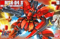 Mobile Suit Gundam Char's Counterattack - Sazabi HGUC 1/144 Model Kit (Metallic Coating Ver.) image number 1