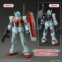 Mobile Suit Gundam The Origin MSD - GM (Shoulder Cannon/Missile Pod) HG 1/144 Model Kit image number 1
