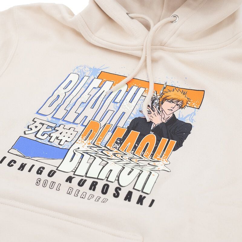 BLEACH - Ichigo Soul Reaper Fleece Hoodie image number 2