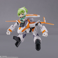 Macross Delta - Reina Prowler & VF-31E Siegfried Tiny Session Action Figure (Chuck Mustang Use Ver.) image number 2
