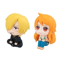 One-Piece-statuettes-PVC-Look-Up-Nami-Sanji-11-cm-with-gift image number 1