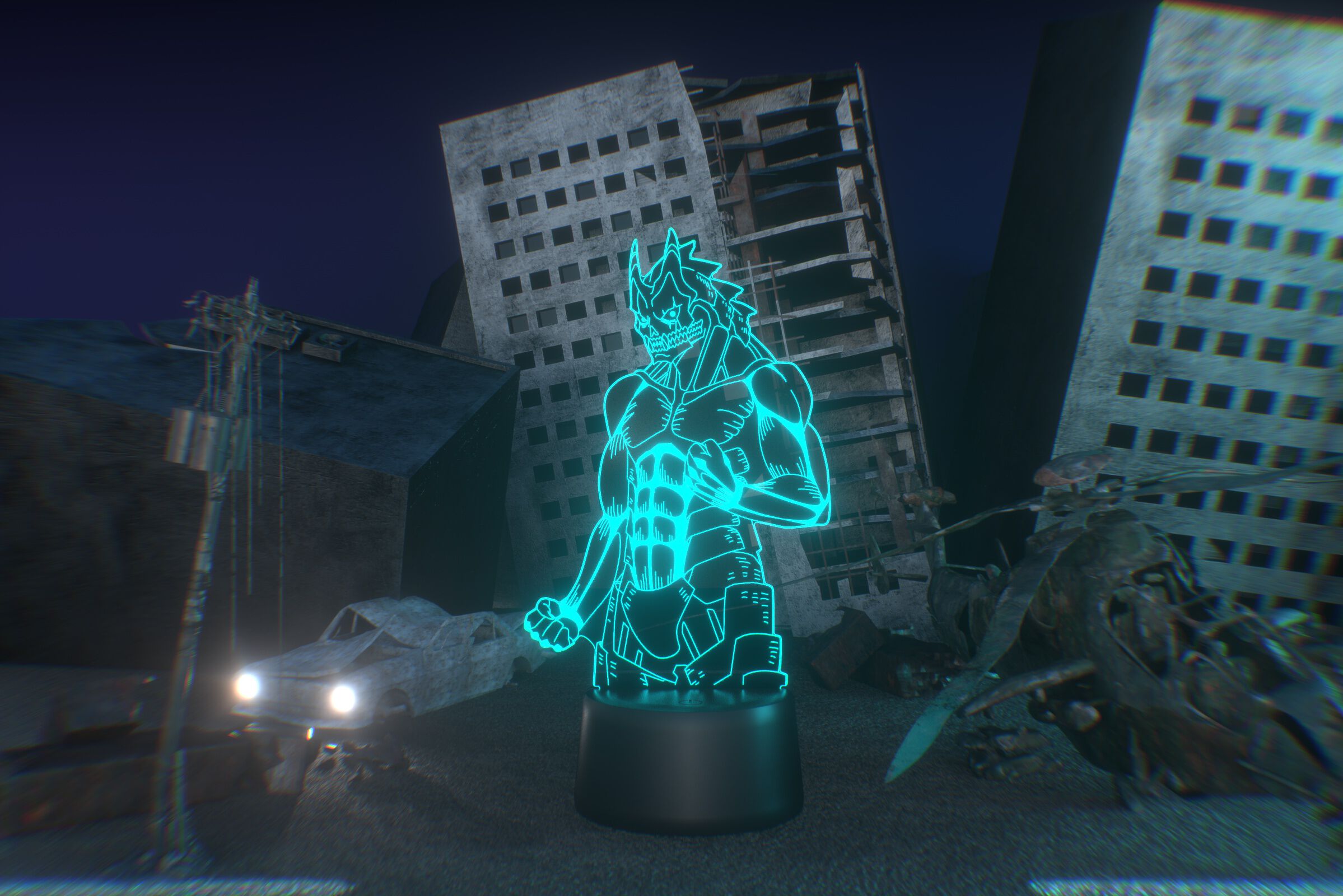 kaiju-no-8-kaiju-no-8-otaku-lamp-crunchyroll-exclusive