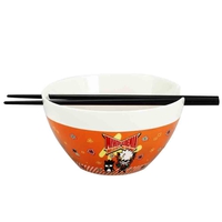 My Hero Academia - MHA x Sanrio Bakugo Badtz-Maru Ramen Bowl With Chopsticks image number 0