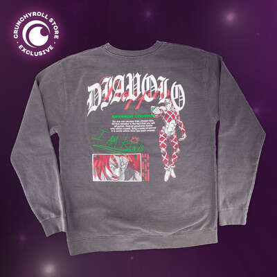 JoJo's Bizarre Adventure - Golden Wind Doppio Diavolo Crew Sweatshirt - Crunchyroll Exclusive