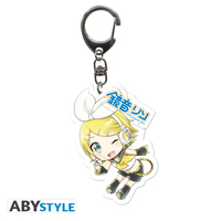 Chibi Kagamine Rin Vocaloid Acrylic Keychain image number 0