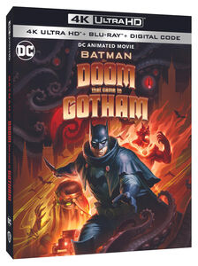 Batman The Doom That Came to Gotham 4K HDR/2K Blu-ray