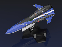 Macross Delta the Movie Absolute Live!!!!!! - Maximilian Jenius's MF-54 Durandal Valkyrie Fighter Nose 1/20 Scale PLAMAX Model Kit image number 2