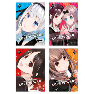 Kaguya-sama Love Is War Manga (21-24) Bundle