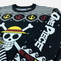One Piece - Straw Hat Pirates Holiday Sweater image number 2
