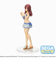 Miku Nakano Swimsuit Ver The Quintessential Quintuplets PM Prize Figure image number 1