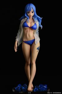 Fairy Tail - Juvia Lockser 1/6 Scale Figure (Gravure Style See-through Wet Shirt Ver.)