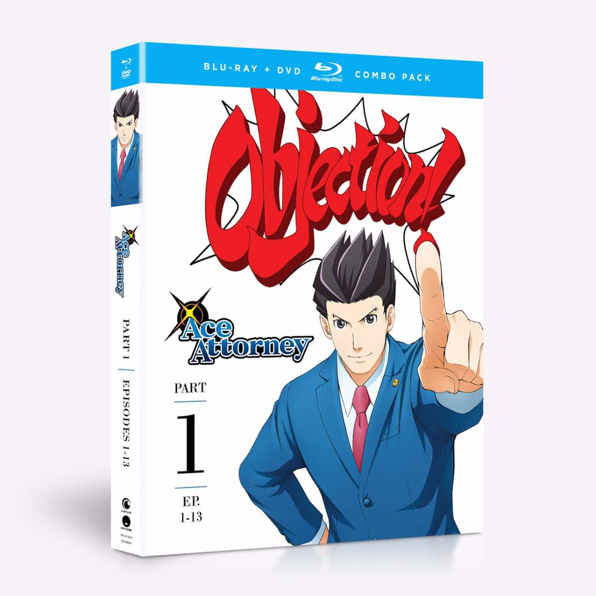 Ace Attorney - Part 1 - Blu-ray + DVD | Crunchyroll Store