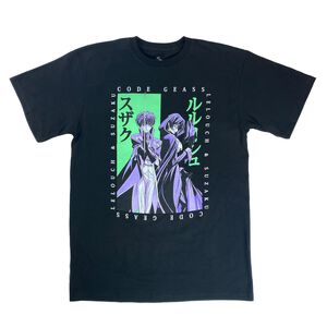 Code Geass - Lelouch Suzaku Split T-Shirt