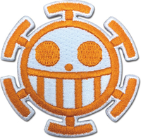One Piece - Heart Pirates Jolly Roger Patch image number 0