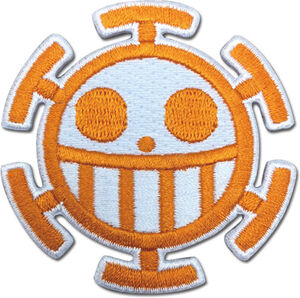 One Piece - Heart Pirates Jolly Roger Patch