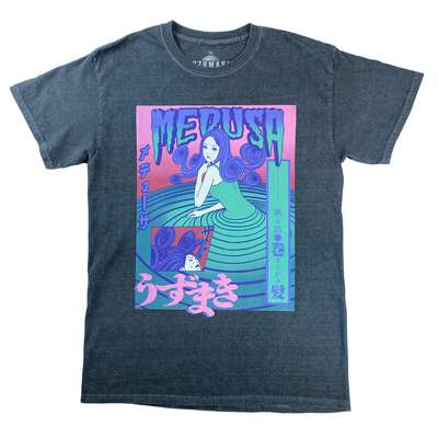 Junji Ito - Medusa Uzumaki T-shirt - Crunchyroll Exclusive