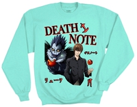 Death Note - Ryuk Light Apple Crew Sweatshirt - Crunchyroll Exclusive! image number 0