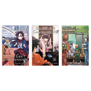 Komi Can't Communicate Manga (25-27) Bundle