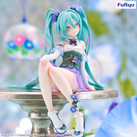 Hatsune Miku Flower Fairy Morning Glory Ver Noodle Stopper Vocaloid Figure image number 7