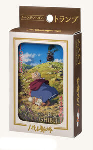 Howls Moving Castle Movie Scene Ensky Playing Cards