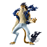 one-piece-rob-lucci-king-of-artist-prize-figure-awakening-ver image number 0