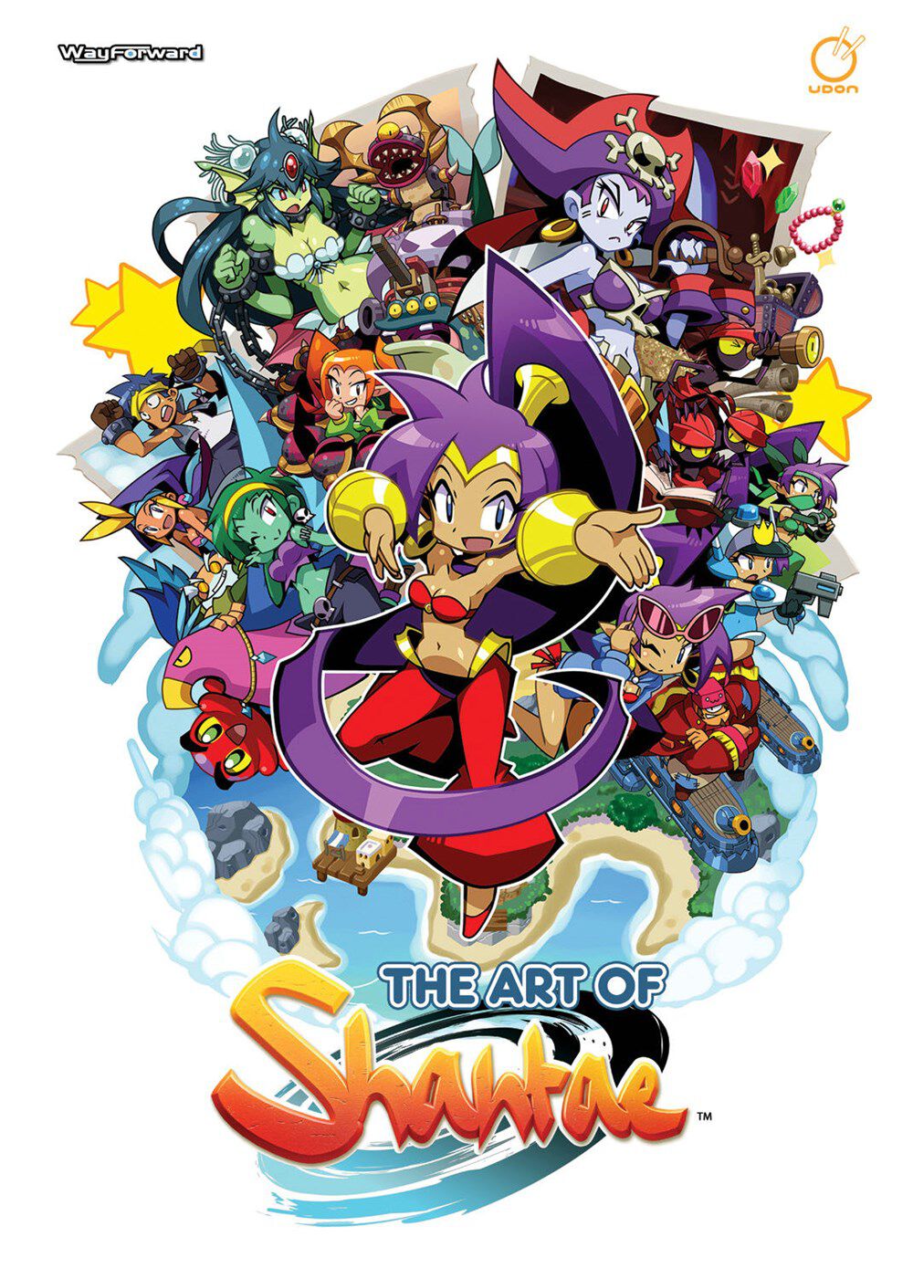 The Art of Shantae Art Book (Hardcover)