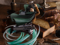 attack-on-titan-levi-16-scale-figure-humanitys-strongest-soldier-ver image number 1